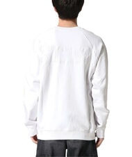 GUESS RAGLAN Rundhals-Sweatshirt aus Baumwolle purwei&szlig; - Sweatshirts Herren - 2
