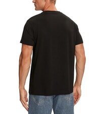 GUESS TRIANGLE T-Shirt mit gesticktem Logo-Patch - Herren-T-Shirts