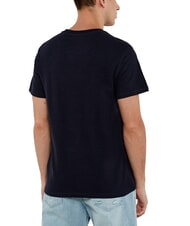 GUESS TRIANGLE T-Shirt mit gro&szlig;em Logo-Patch - Herren-T-Shirts