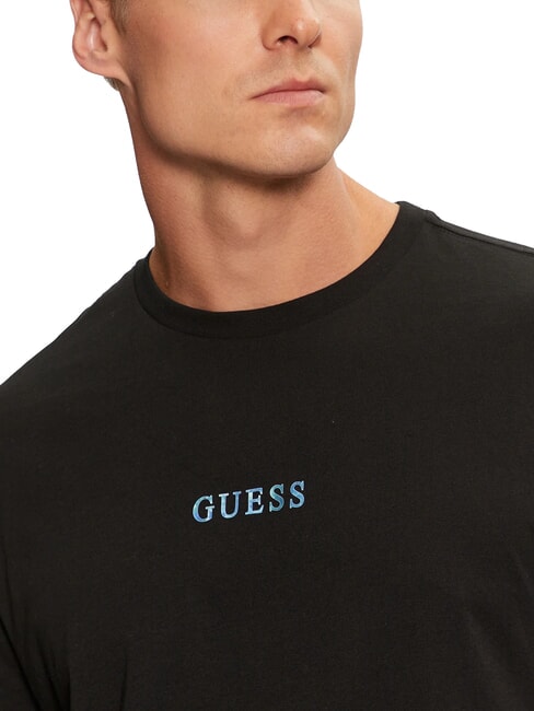 BASIC T-Shirt mit 4G-Logo-Print jetbla - Herren-T-Shirts