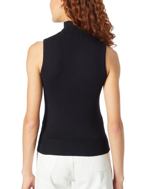 ZELINDA Rollkragenoberteil mit Armausschnitten jetbla - T-Shirts und Tops f&uuml;r Damen