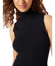 GUESS ZELINDA Rollkragenoberteil mit Armausschnitten jetbla - T-Shirts und Tops f&uuml;r Damen - 3