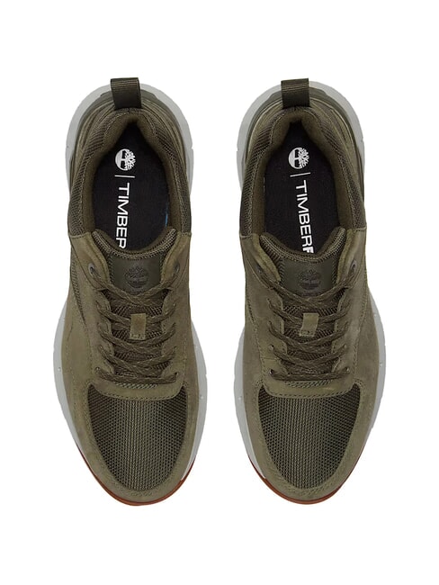 VOYAGER PARK  Turnschuhe dunkelgr&uuml;nes Netz - Herrenschuhe