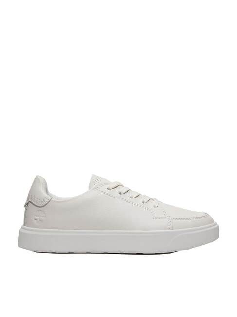 EMERSON STREET  Sneakers aus Leder wei&szlig;es Vollkorn - Herrenschuhe