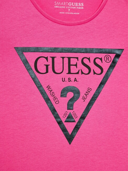 KIDS T-Shirt mit Dreieck-Logo rosa Reise - Kinder-T-Shirt