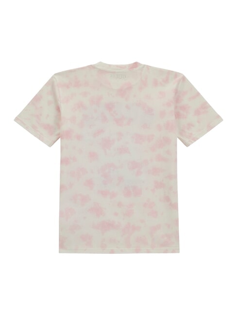 KIDS T-Shirt mit Aufdruck und Muster rosa Batik - Kinder-T-Shirt