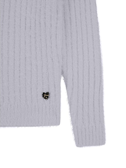 KIDS Gerippter Pullover mit V-Ausschnitt arktischer Wind - Kinderpullover