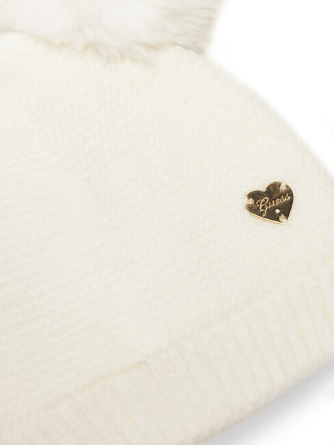 KIDS M&uuml;tze und Schal Set cremwhi - Kinderh&uuml;te