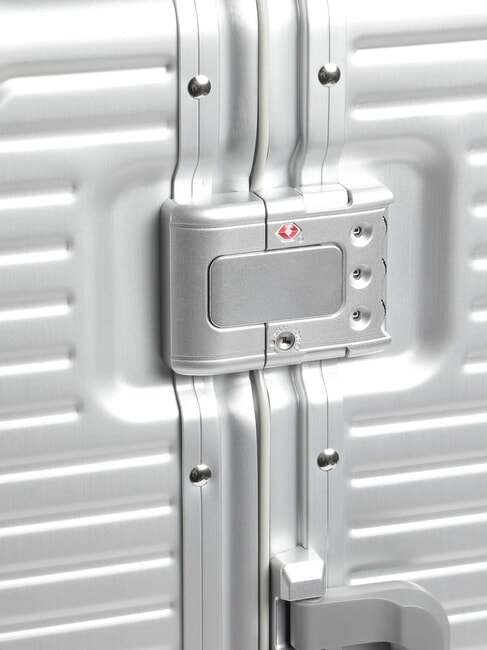 SHOGUN CLASSIC Mittlerer Trolley Silber - Harte Trolleys