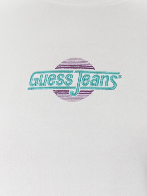 CN CROP Baumwoll-Sweatshirt purwei&szlig; - Sweatshirts Damen