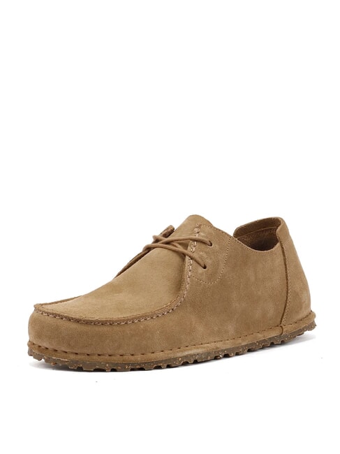 UTTI LACE N Schuhe aus Wildleder grau taupe - Herrenschuhe