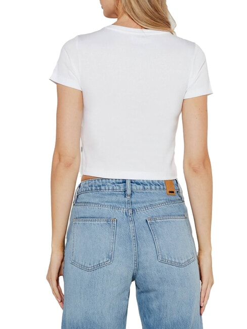 SL CN SNAP EMBRO  T-Shirt purwei&szlig; - T-Shirts und Tops f&uuml;r Damen