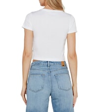 GUESS JEANS SL CN SNAP EMBRO  T-Shirt - T-Shirts und Tops f&uuml;r Damen