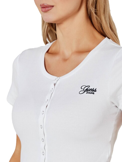 SL CN SNAP EMBRO  T-Shirt purwei&szlig; - T-Shirts und Tops f&uuml;r Damen