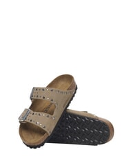 BIRKENSTOCK ARIZONA RIVET  Sandalen aus Leder Taupe - Damenschuhe - 4