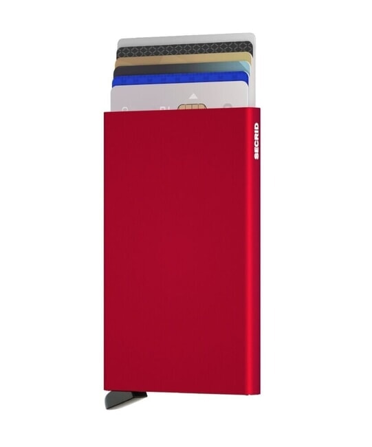 CARDPROTECTOR  RFID-blockierender Kartenhalter Rot - Brieftaschen Herren