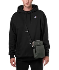 KWAY ERLOY Nylontasche mit Tasche gr&uuml;n schw&auml;rzlich - Umh&auml;ngetaschen Herren - 4