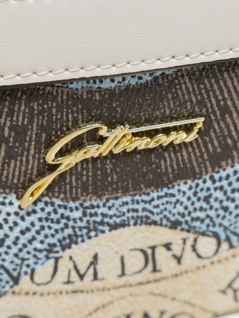 PLANETARIUM Umh&auml;ngetasche mit Tasche Mond/Wei&szlig; - Damentaschen