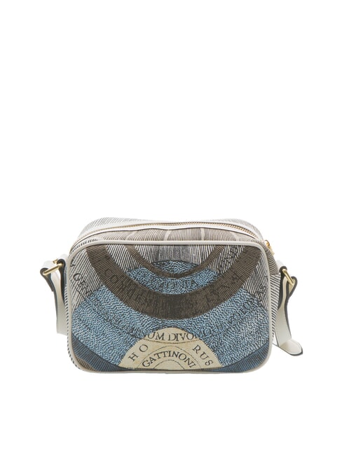 PLANETARIUM Umh&auml;ngetasche mit Tasche Mond/Wei&szlig; - Damentaschen