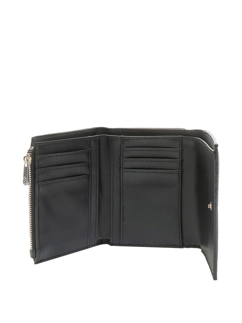 PLANETARIUM Kleine Geldb&ouml;rse mit &Uuml;berschlag nacht/schwarz - Brieftaschen Damen