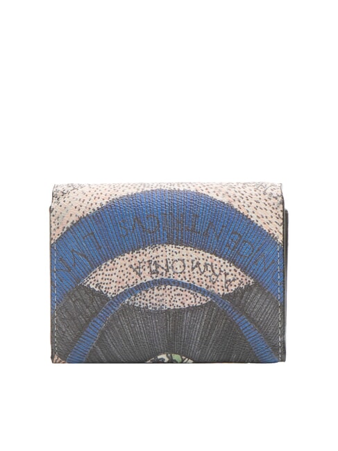 PLANETARIUM Kleine Geldb&ouml;rse mit &Uuml;berschlag nacht/schwarz - Brieftaschen Damen