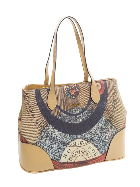 PLANETARIUM Mittelgro&szlig;e Umh&auml;ngetasche klassisch/beige - Damentaschen