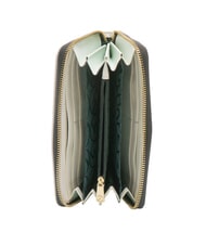 GATTINONI PLANETARIUM Gro&szlig;es Portemonnaie mit Rundum-Rei&szlig;verschluss Mond/Wei&szlig; - Brieftaschen Damen - 2