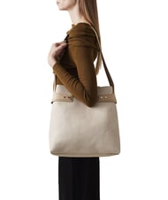 BORBONESE ARMOR  Umh&auml;ngetasche Sand - Damentaschen - 4