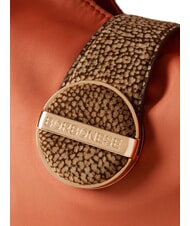 BORBONESE ECLIPSE  Umh&auml;ngetasche, mit Schultergurt Mandarine/Natur op - Damentaschen - 4