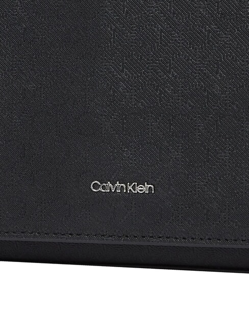 CK MUST Umh&auml;ngetasche mit &Uuml;berschlag ck schwarz - Damentaschen