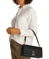 TOMMY HILFIGER TH HERITAGE Umh&auml;ngetasche, mit Schultergurt Schwarz - Damentaschen - 5