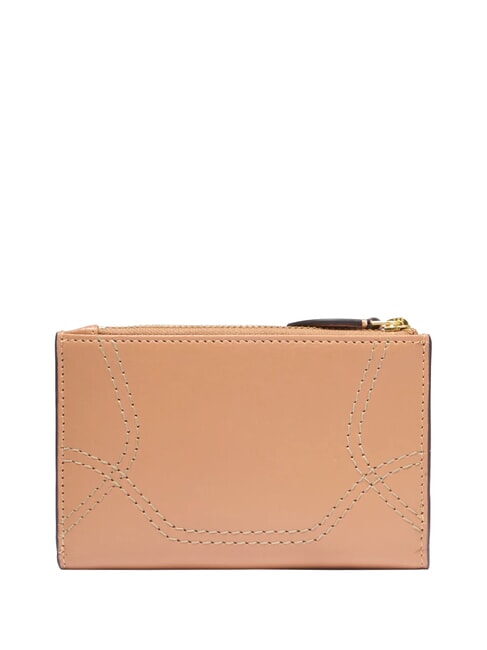 GIORGIA Geldb&ouml;rse aus Leder Marzipan, Abk. Gold - Brieftaschen Damen