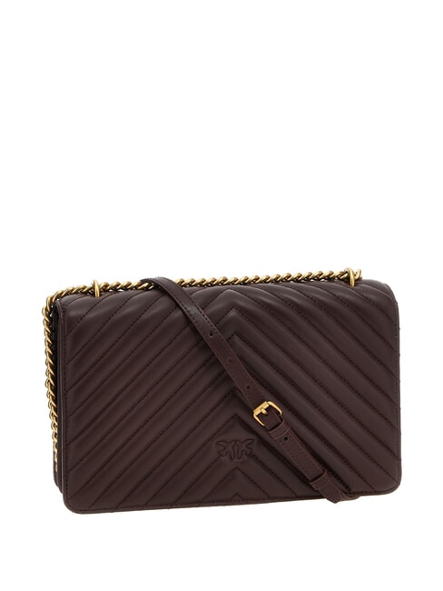 CLASSIC LOVE ONE Tasche aus Nappaleder Catawba-Trauben - Antikgold - Damentaschen