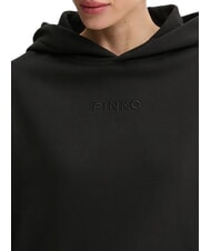 PINKO MAKAMBA Kapuzenpullover schwarze Limousine - Sweatshirts Damen - 3