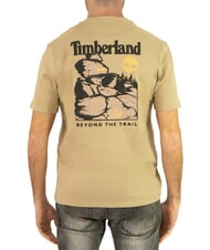 TIMBERLAND ASOS DESIGN 4 Baumwoll-T-Shirt mit R&uuml;ckenprint Zitronenpfeffer - Herren-T-Shirts - 3