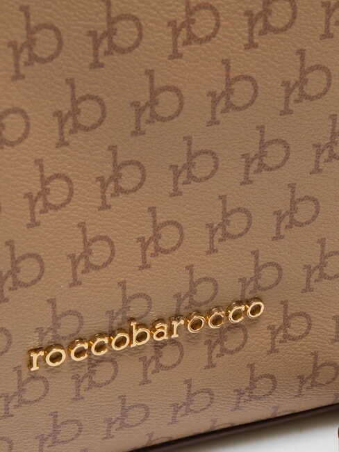 MONOGRAM Logo Handtasche, mit Schultergurt nat&uuml;rlich - Damentaschen