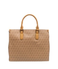 ROCCOBAROCCO MONOGRAM Logo Handtasche, mit Schultergurt nat&uuml;rlich - Damentaschen - 4