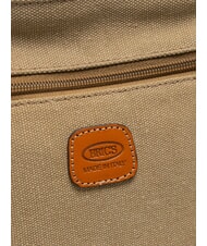 BRIC&rsquo;S SORRENTO EMMA Flache Umh&auml;ngetasche aus Canvas Olive - Damentaschen - 3