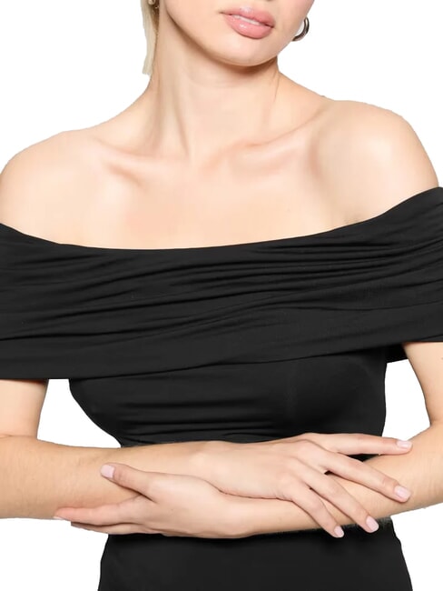 CHARLOTTE  T-Shirt jetbla - T-Shirts und Tops f&uuml;r Damen