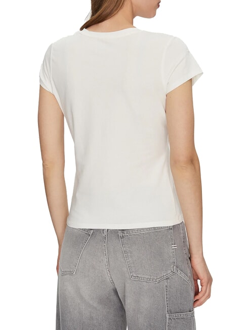 SS PONY HAIR R5 Baumwoll-T-Shirt cremwhi - T-Shirts und Tops f&uuml;r Damen