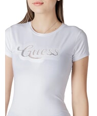 GUESS SS DOT LOGO R3  Kurz&auml;rmeliges T-Shirt purwei&szlig; - T-Shirts und Tops f&uuml;r Damen - 3