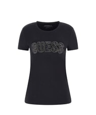 GUESS CN SS LOGO Kurz&auml;rmeliges T-Shirt jetbla - T-Shirts und Tops f&uuml;r Damen - 3