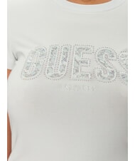 GUESS CN SS LOGO Kurz&auml;rmeliges T-Shirt himmelhoch - T-Shirts und Tops f&uuml;r Damen - 3