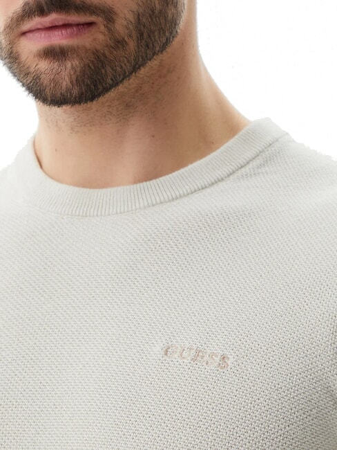 GARFIELD Baumwollpullover Resort-Sand - Herrenpullover