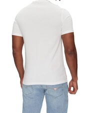 GUESS SS CN LOGO Baumwoll-T-Shirt purwei&szlig; - Herren-T-Shirts - 2