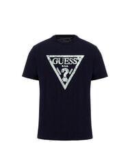 GUESS SS CN TRIANGLE Baumwoll-T-Shirt smartblue - Herren-T-Shirts - 4