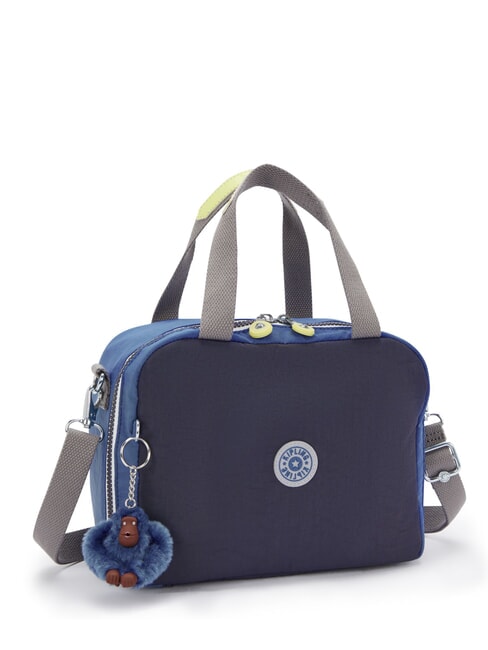 MIYO Thermische Lunchtasche fantasie blau block - Taschen und Accessoires f&uuml;r Kids