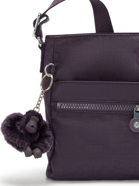 NEW ANGIE Umh&auml;ngetasche mit mehreren Taschen ultimative Pflaume - Damentaschen