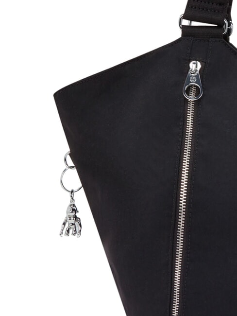 RECICELY Schultertasche schwarzes Gew&uuml;rz - Damentaschen