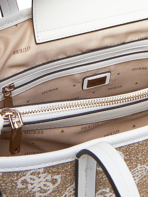 BEYZA  Umh&auml;ngetasche wei&szlig;es Logo - Damentaschen